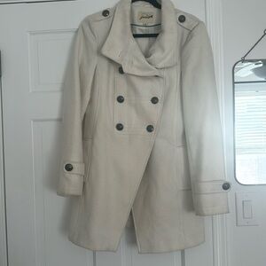White Pea Coat!